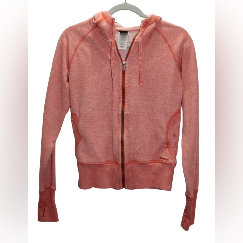 Patagonia‎ Women's Medium Cloud Stack Coral Full Zipper Hoody